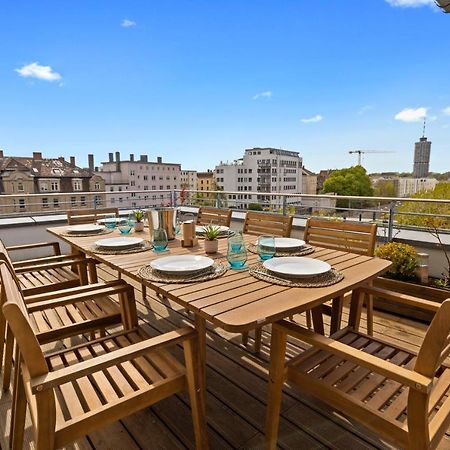 Arbio I Premium Penthouse Apartment Augsburgo Exterior foto