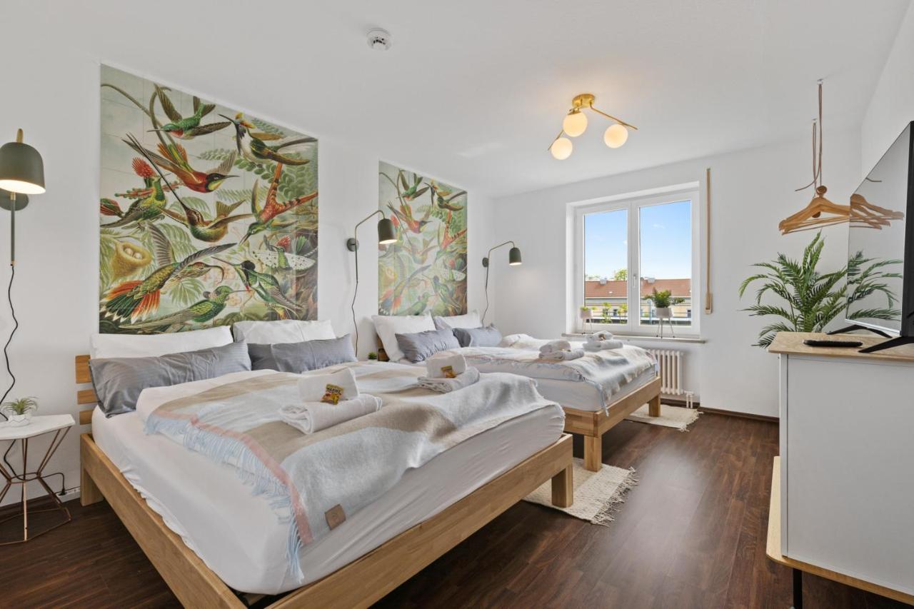 Arbio I Premium Penthouse Apartment Augsburgo Exterior foto