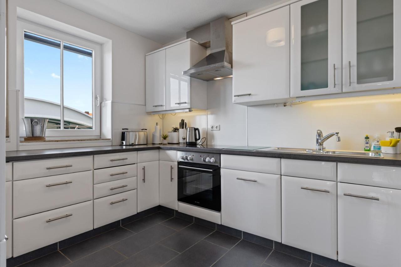 Arbio I Premium Penthouse Apartment Augsburgo Exterior foto
