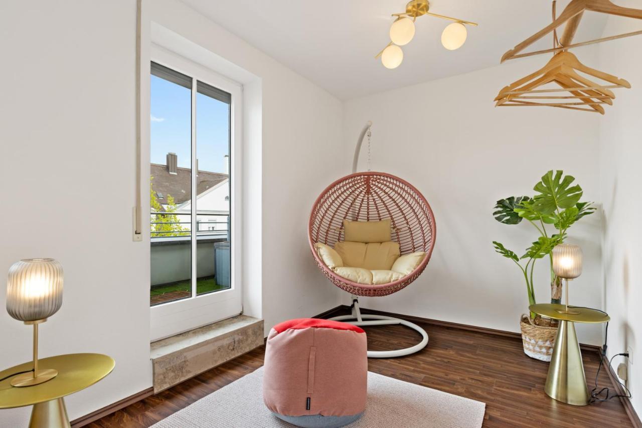 Arbio I Premium Penthouse Apartment Augsburgo Exterior foto